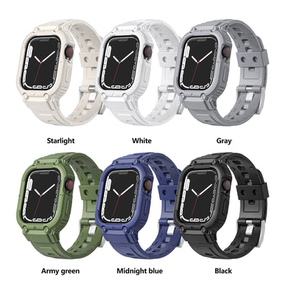 Sport Clear Apple Watch Band+Case