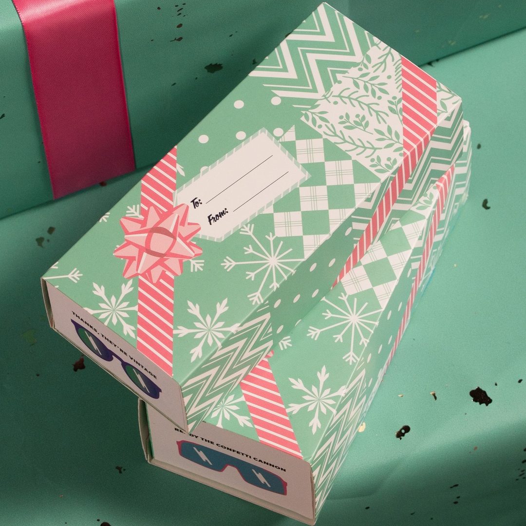 "High-Voltage Holiday Cheer” Xmas OG Polarized Sunglasses