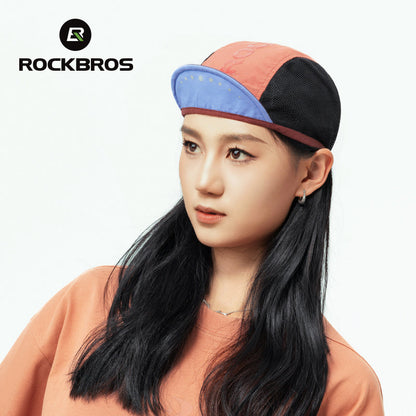 ROCKBROS Lightweight Cycling Cap, Flip-up Brim, Breathable  UV Protection