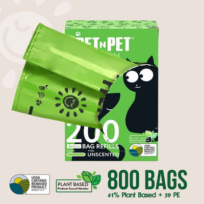 Handle Tie Dog Poop Bags