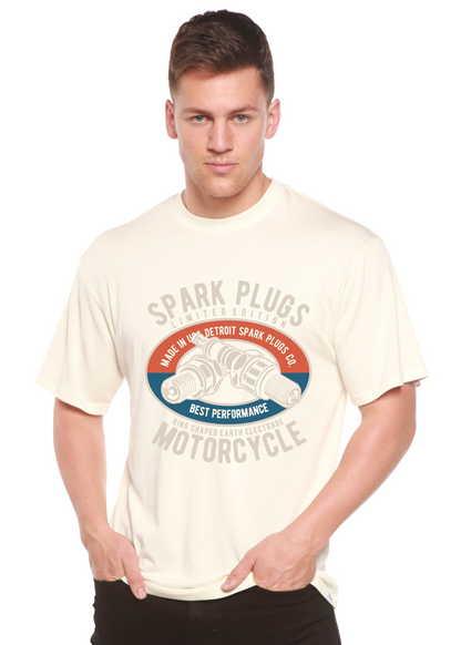 Spark Plugs Spun Bamboo® Men's Bamboo Viscose/Organic Cotton Short Sleeve Graphic T-Shirt
