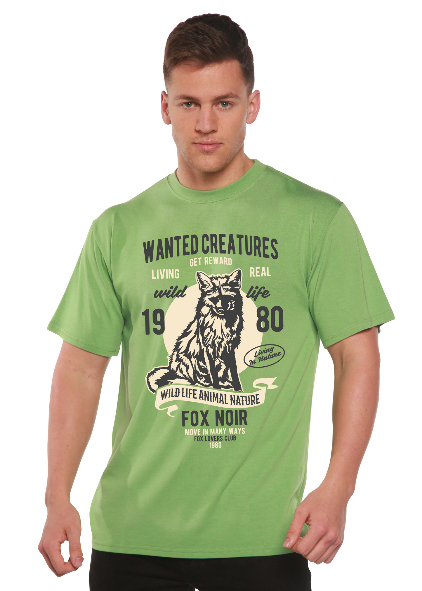 Wanted Creature Spun Bamboo® Men's Bamboo Viscose/Organic Cotton Short Sleeve Graphic T-Shirt