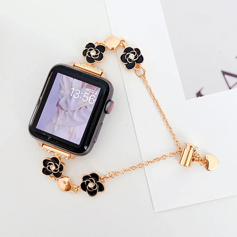 Diamond Apple Watch Strap Series 11/10/9/8/7/6/5/4/ SE / Ultra 1/2/3