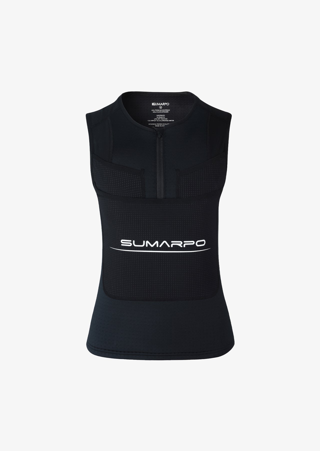 Quokka Women's Thermal Titanium Half-Zip Swimrun Vest