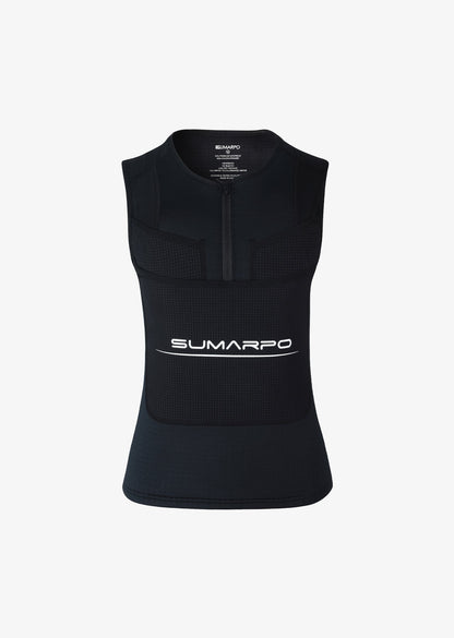 Quokka Women's Thermal Titanium Half-Zip Swimrun Vest