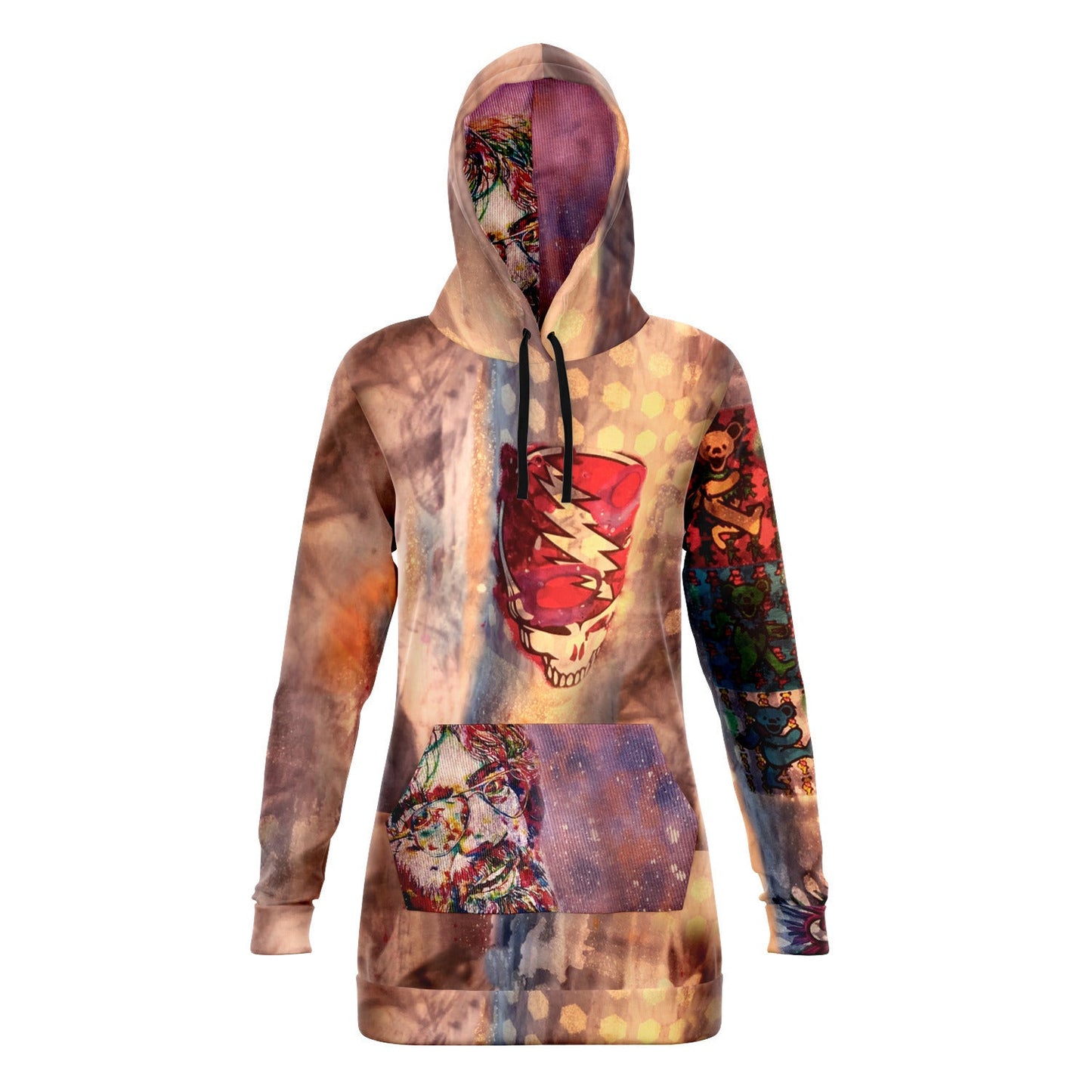 Grateful Jam Hoodie Dress