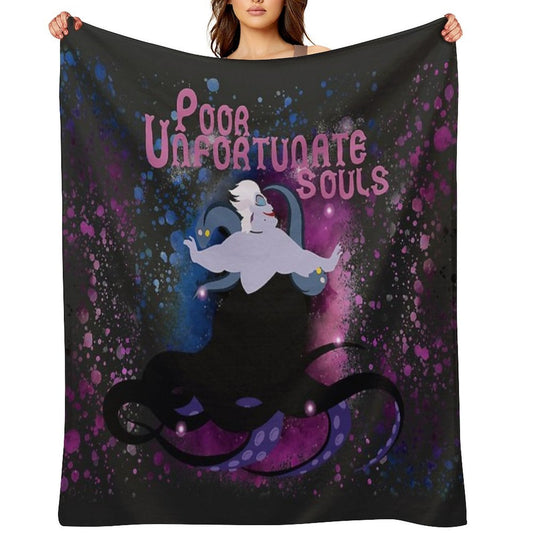 Ursula - Poor Unfortunate Souls Throw Blanket