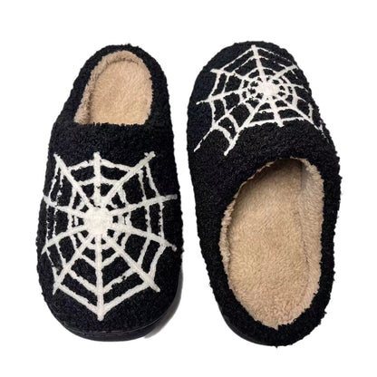 Cozy Spider Web House Shoes