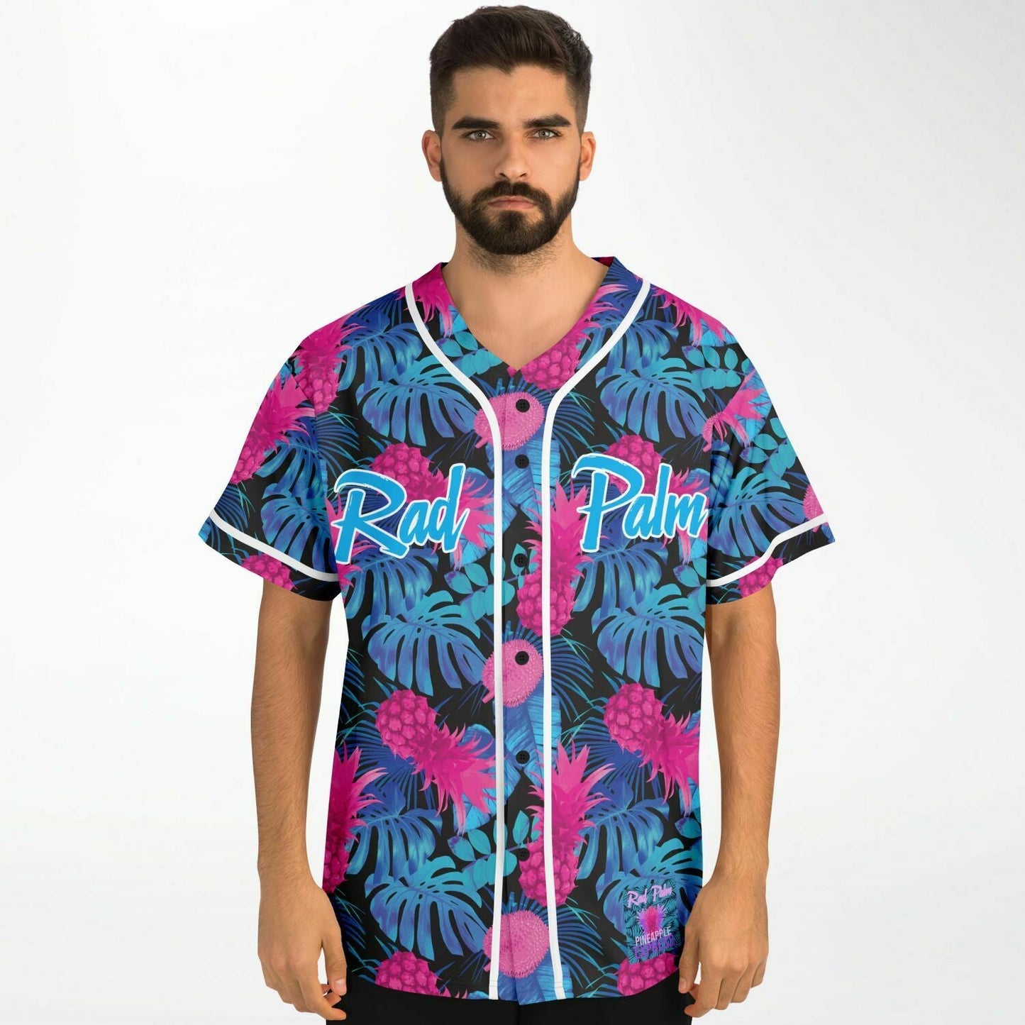 Rad Palm Pineapple Express Baseball Jersey
