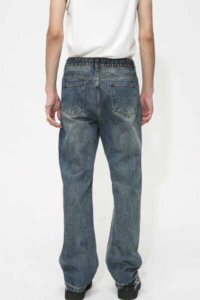 Mid Rise Jeans with Pockets #4 - Sybaritic Boutique