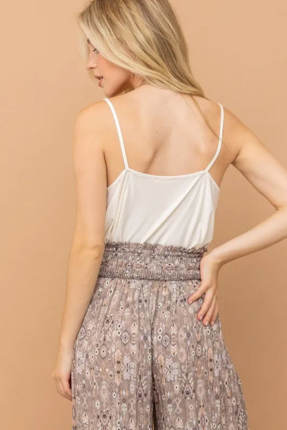 And The Why Cowl Neck Cami