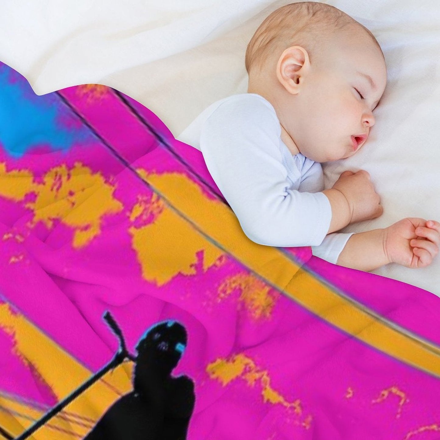 Let's Fly! - Stunt Scooter Throw Blanket