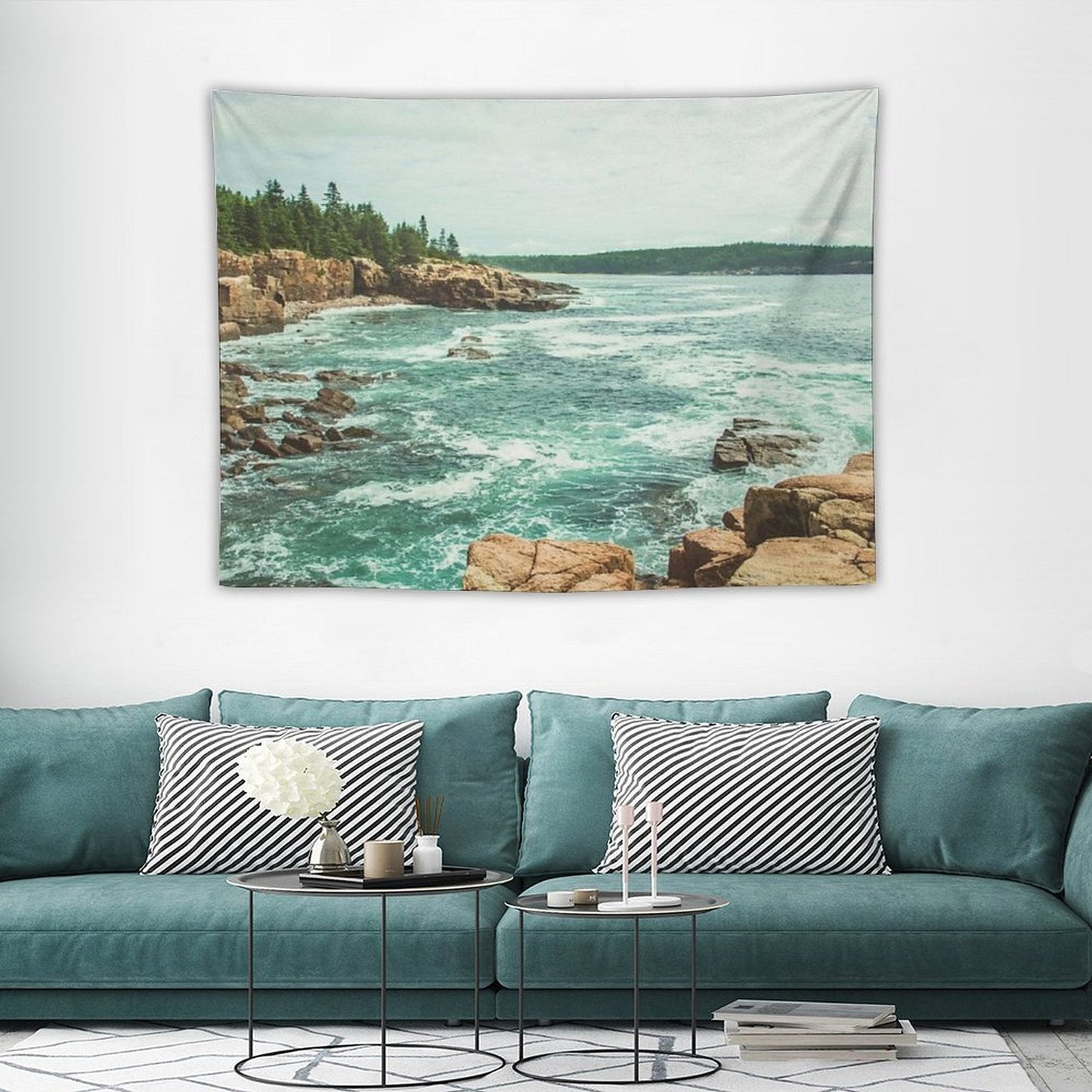 Acadia Coastline - National Park Ocean Tapestry