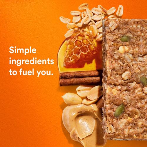 Rxbar Nut Butter And Oat Protein Bars, Protein Snacks, Snack Bars, Honey Cinnamon Peanut Butter, 9.7Oz Box (5 Bars)