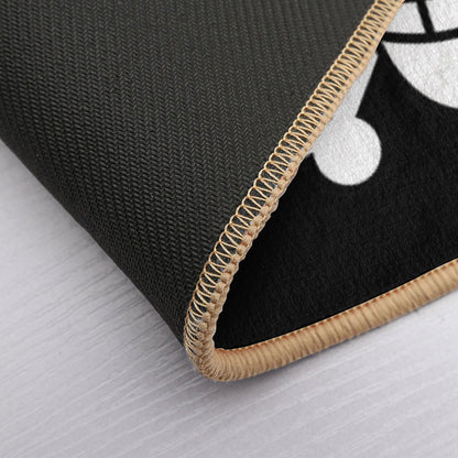 One Piece Mask Stickers Bath Mat