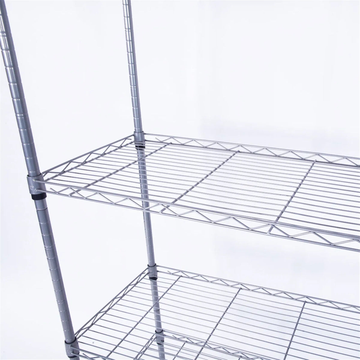 5-Tier Storage Rack with Safety Lip (29" × 13.4" × 59")