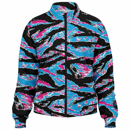 Miami Tiger Stripe Track Jacket