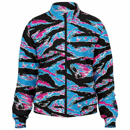 Miami Tiger Stripe Track Jacket