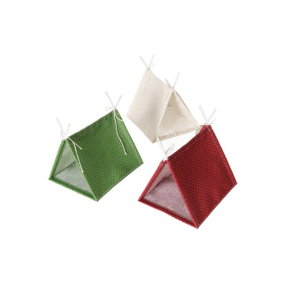 Miniature Camping Tent Hide & Photo Prop