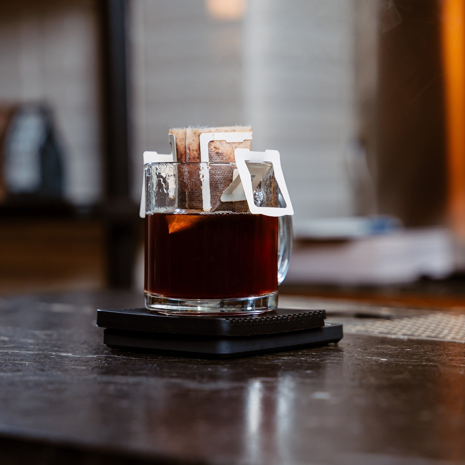 Single-Use Pour-Over Drip Bags - Bourbon (Box of 10 Bags) - Triathlete Store