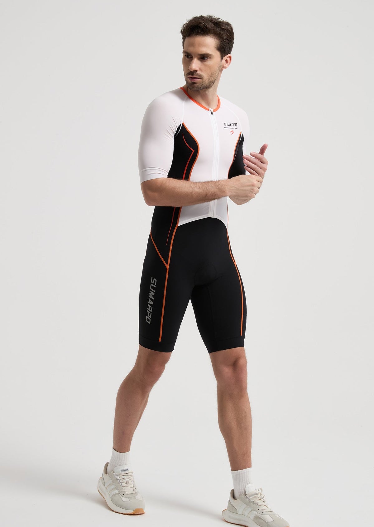 Echo Men's Short Sleeve Tri Suit