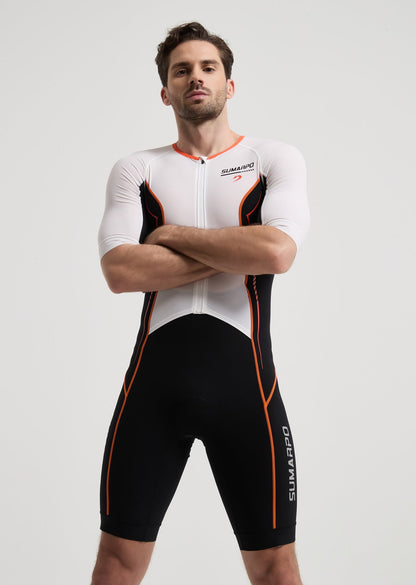 Echo Men's Short Sleeve Tri Suit