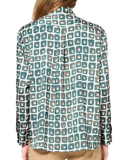 Leanne Kristen Johnston Printed Blouse