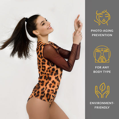 LEOPARD SMART T-SHIRT SPF35