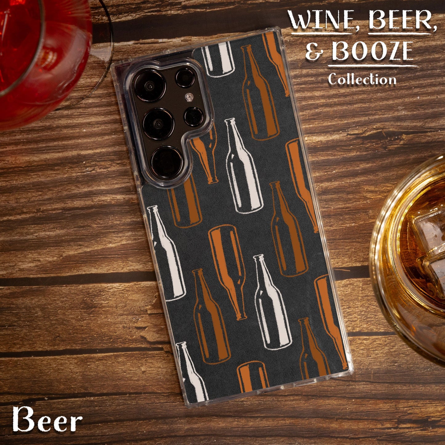 Wine, Beer, & Booze HD Samsung Galaxy S23 Phone Case