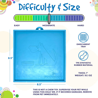 Hold 'em Suction Cup Holder for Dog Bowls & Lick Mats | USA Made