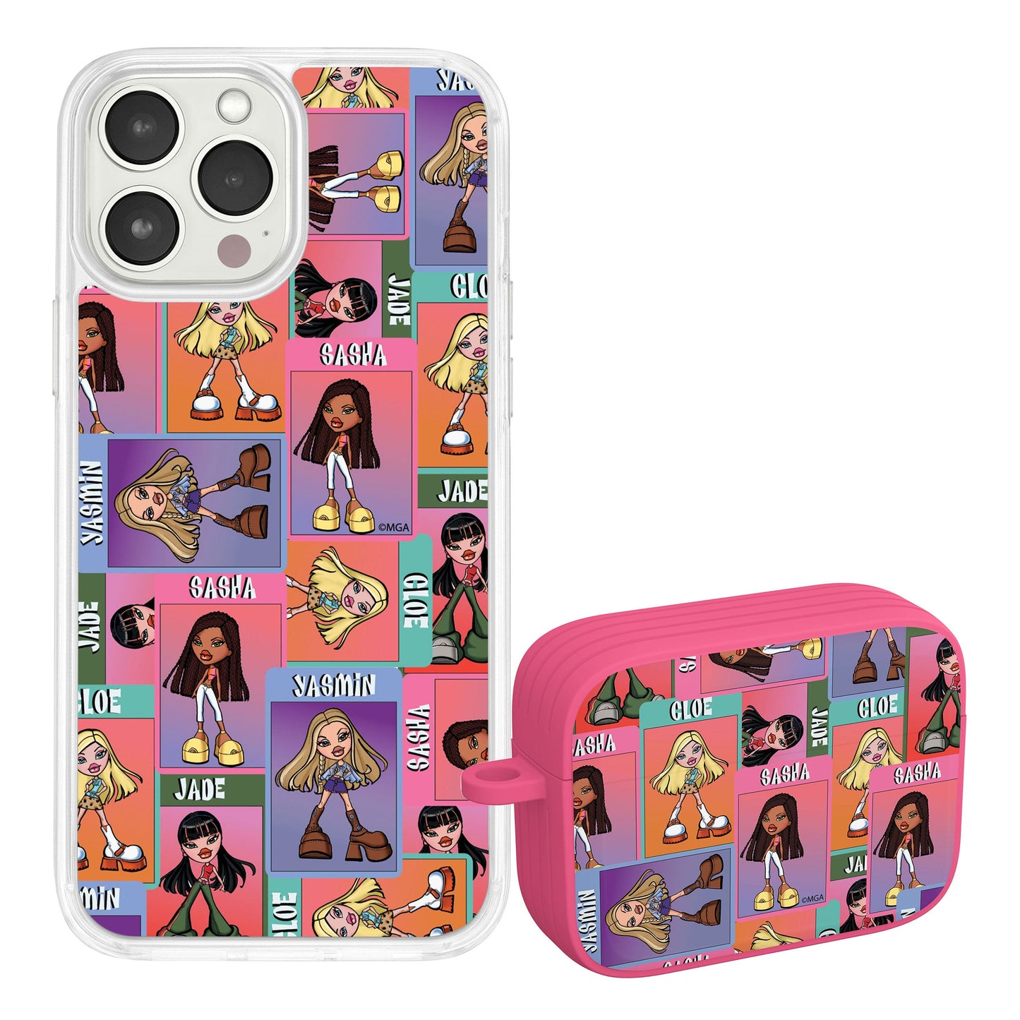 Bratz® Classic HD Apple iPhone 13 Mag-Safe Phone Case and AirPods Pro Combo Package
