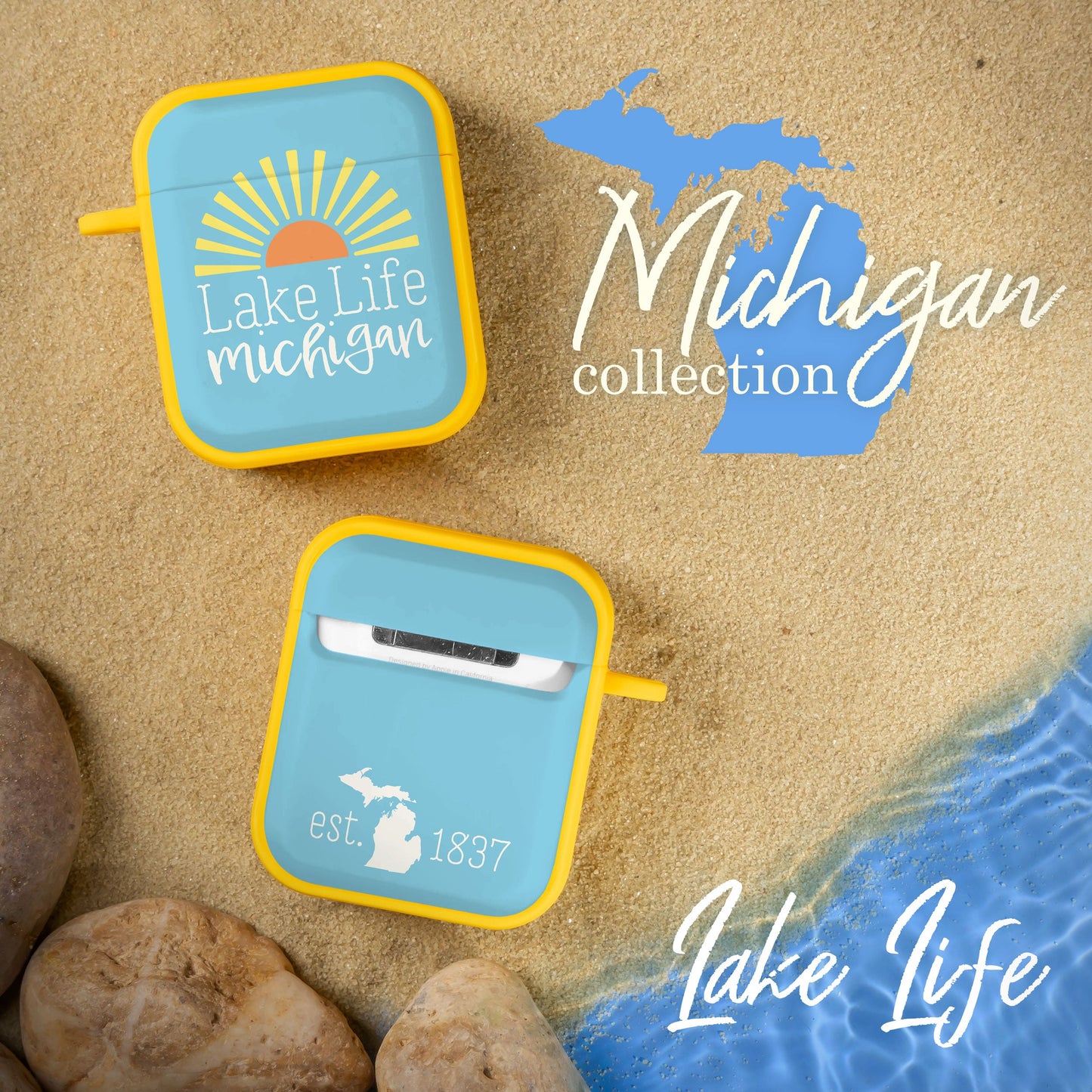 Michigan HDX Apple AirPods Gen 1 & 2 Case Cover