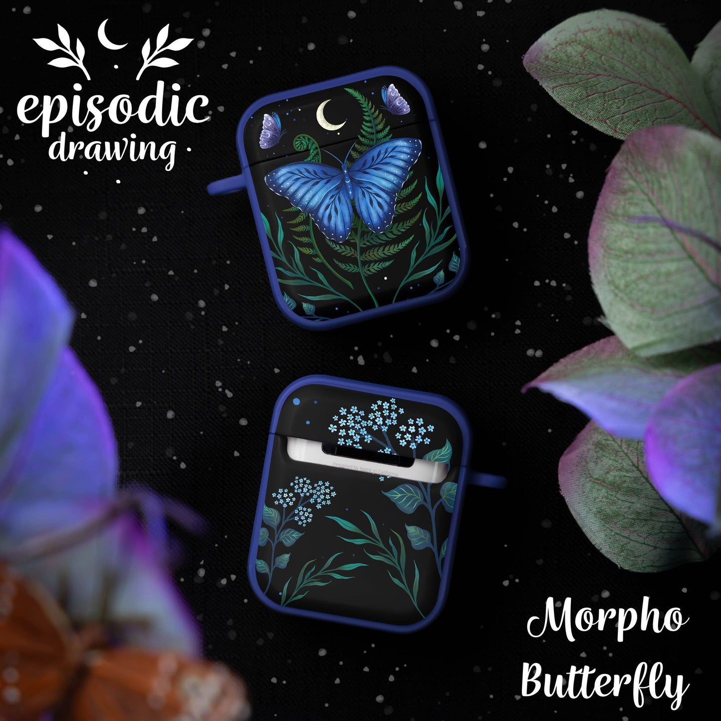 Episodic Drawing Enchanted Collection HDX Apple AirPods Gen 1 & 2 Case Cover