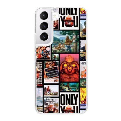 Smokey Bear Classic HD Samsung Galaxy S22 Phone Case