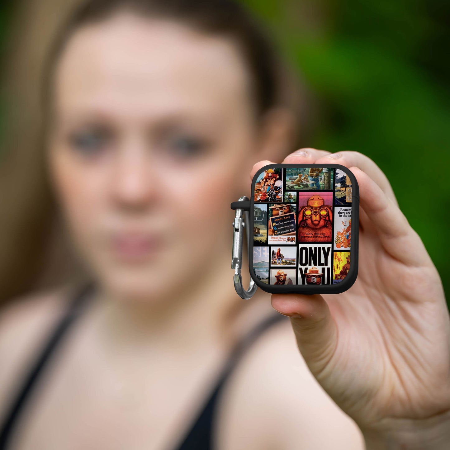 Smokey Bear Classic HDX Apple AirPods Gen 1 & 2 Case Cover