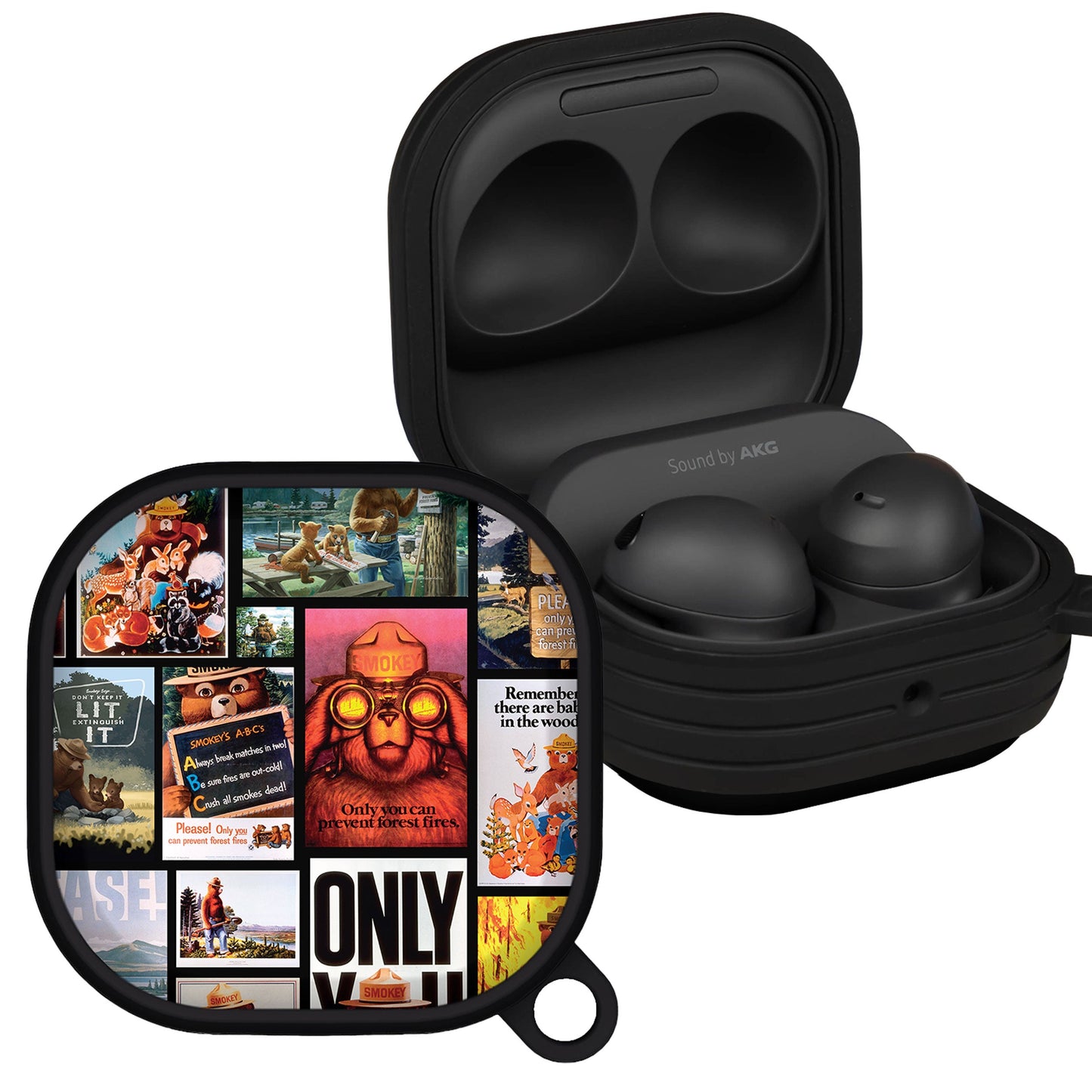 Smokey Bear Classic HDX Samsung Galaxy Buds Pro & Buds Live Case Cover