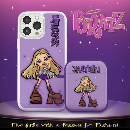Bratz® Passion For Fashion HD Apple iPhone 14 Mag-Safe Phone Case and AirPods Gen 1 & 2 Combo Package