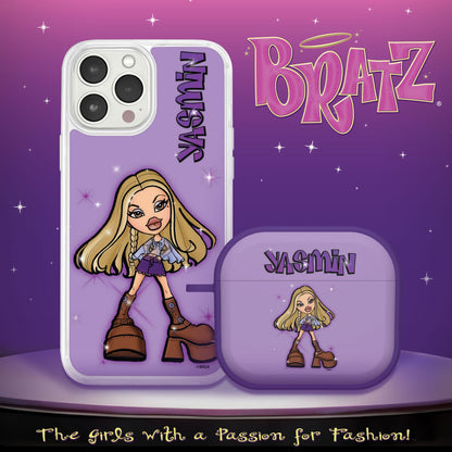 Bratz® Passion For Fashion HD Apple iPhone 15 Mag-Safe Phone Case and AirPods Gen 3 Combo Package