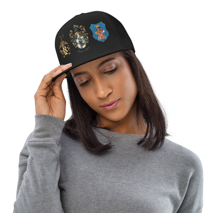 Mor Luv Yuropa Family Crest Trucker Cap