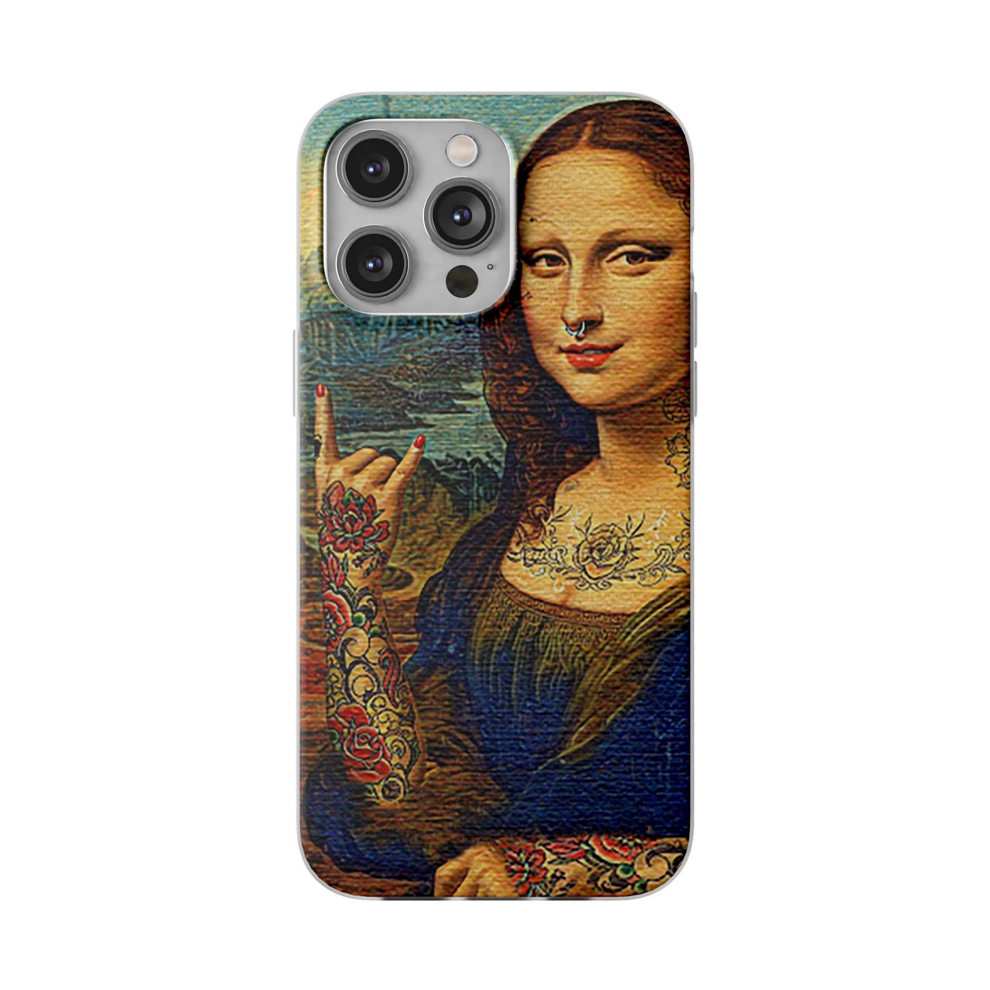 Rebel Mona Lisa Flexi Phone Case