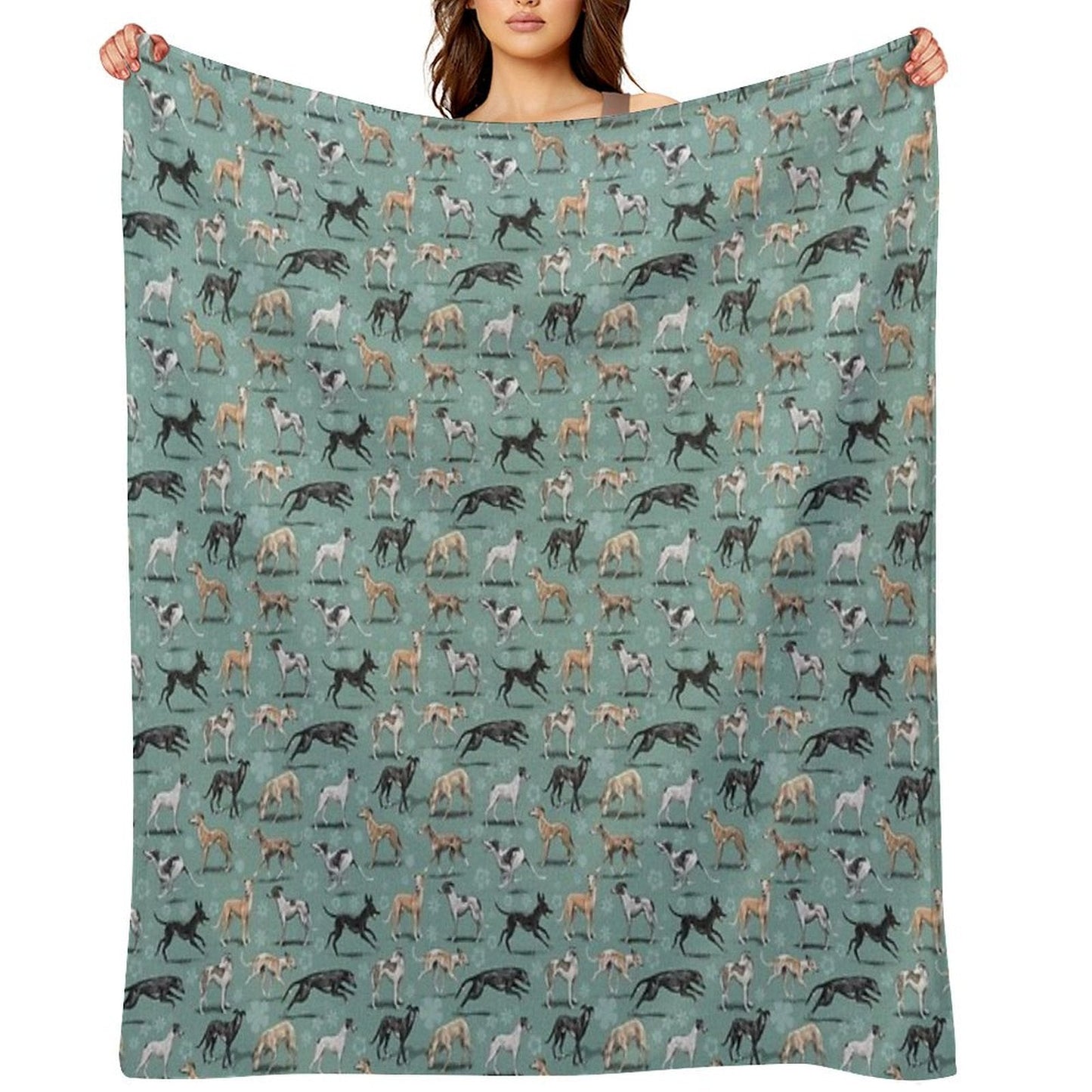 The Greyhound Throw Blanket