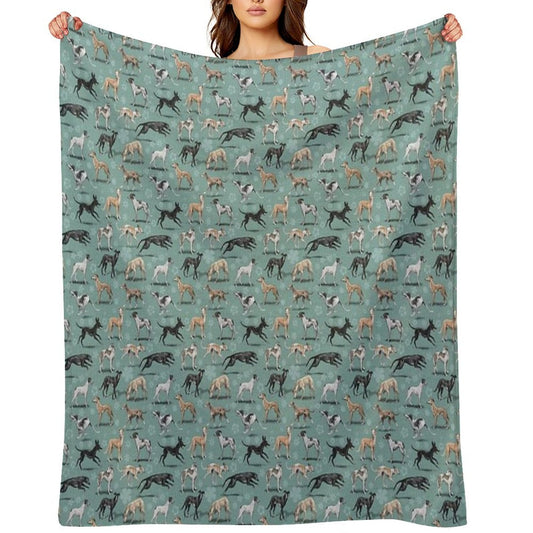 The Greyhound Throw Blanket