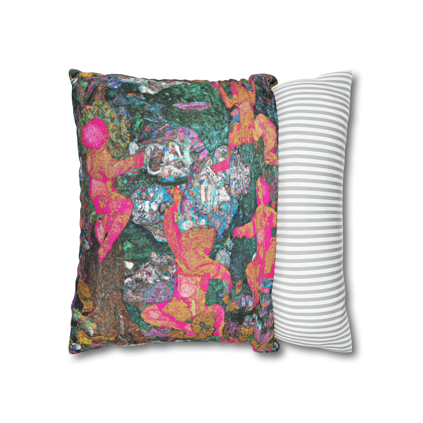 Cezanne's Dancing Bears Micro Suede Pillow Case