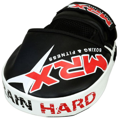 MRX Focus Pad Mitts Boxing Mma Kickboxing Punching Pads Adult Unisex