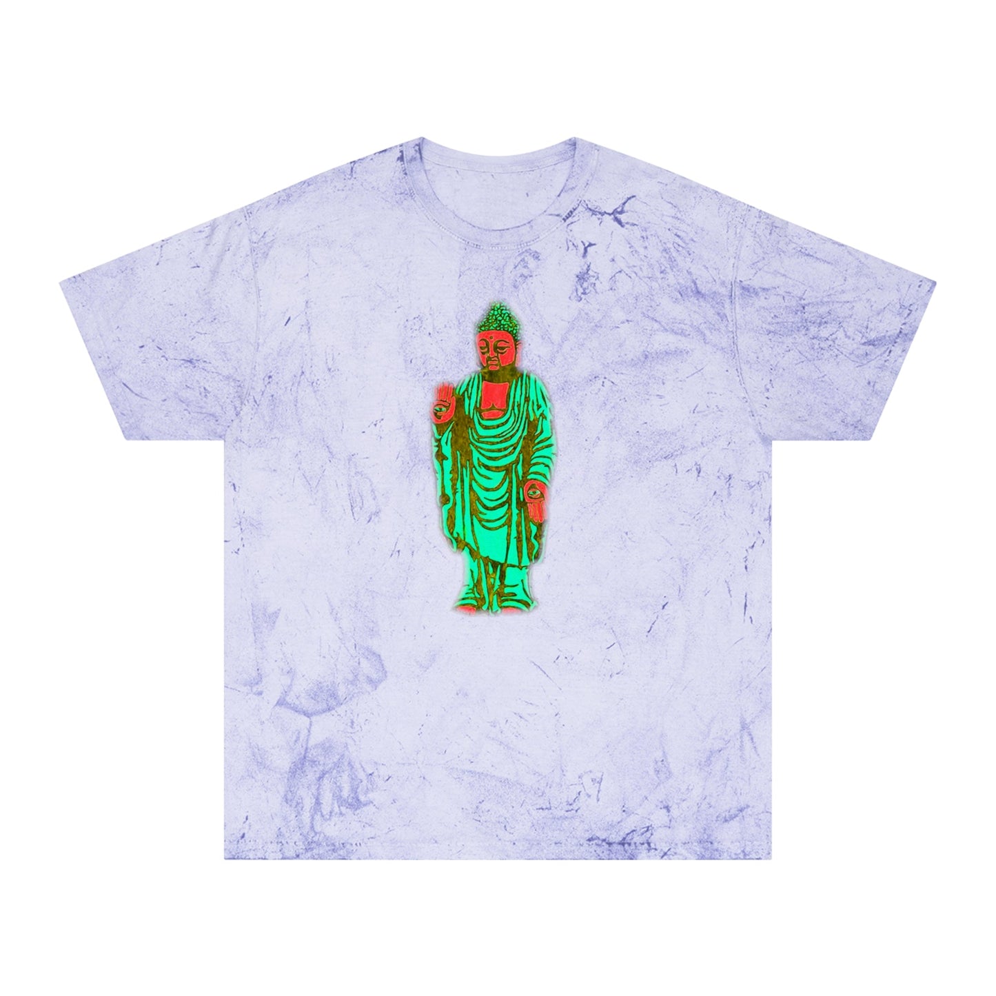 Grand Honor Buddha Watermelon Industrial Dye Premium T-Shirt