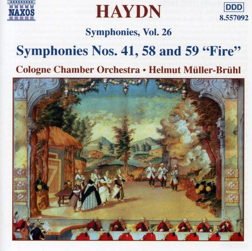 Cologne Chamber Orchestra - Symphonies 41 C Major 58 F Major 59 a Major 26 Music CD