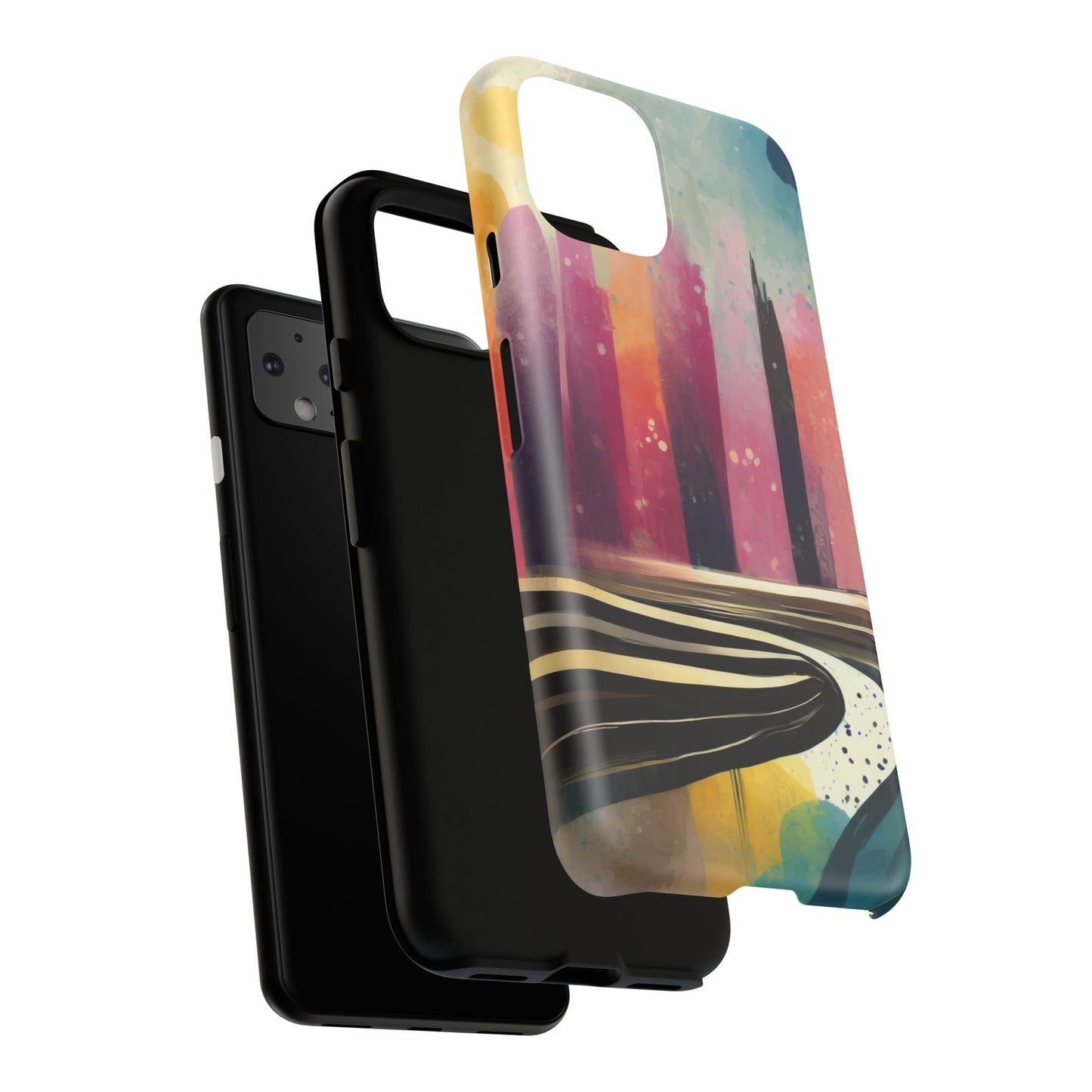 City Skyline Vibrant Tough Phone Case