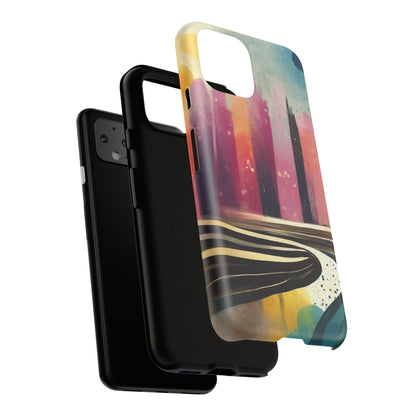 City Skyline Vibrant Tough Phone Case