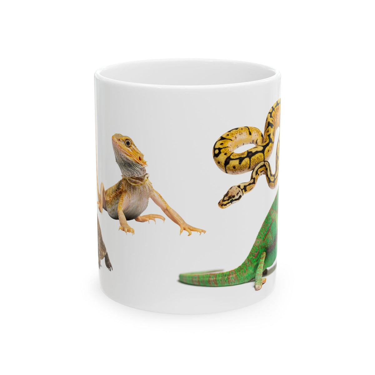 Scaly Companions Ceramic Reptile Mug (11 oz & 15 oz)