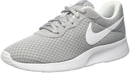 NIKE Women's Tanjun Wolf Grey/White Size 6 B(M) US